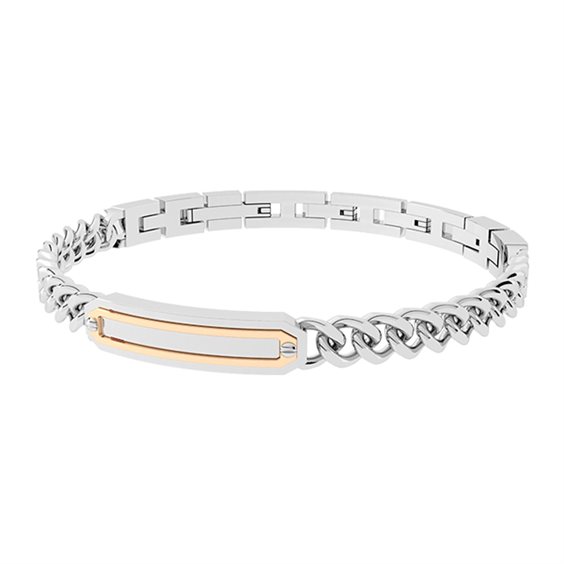 Pulsera Rosso Amante Hombre Optimus in Acero UBR603FR - UBR603FR